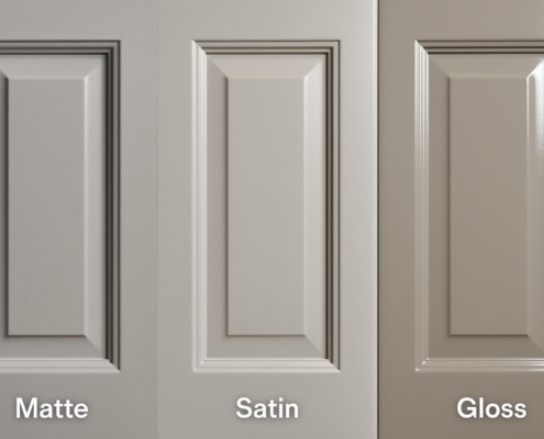 Not sure which cabinet finish is right for your home? Explore the pros and cons of matte, satin, and gloss finishes to find the perfect look and durability for your space.